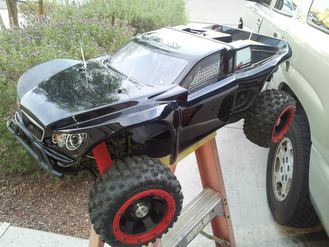 redcat rampage mt body