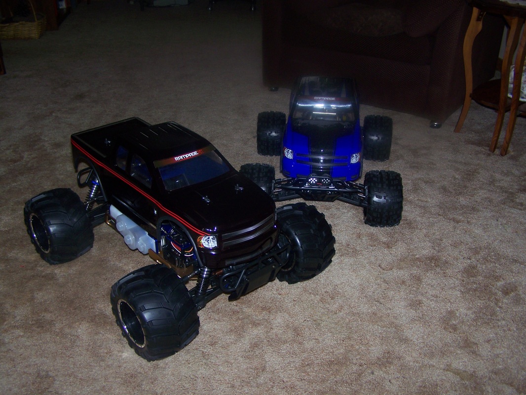 rampage xt and rampage mt truck