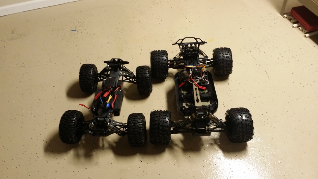1/5 brushless rc truck rampage xt