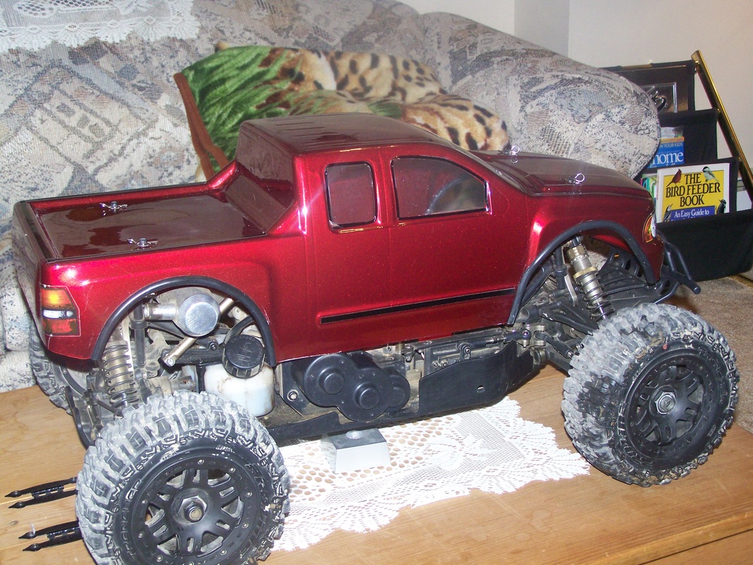 redcat racing rampage xt 1/5 scale gas rc truck