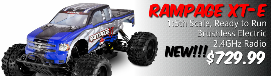 Redcat Racing Rampage XT-E 1/5 Brushless RC Monster Truck